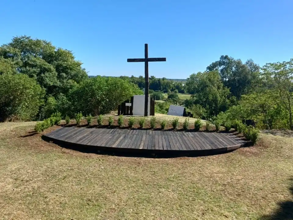 El Vía Crucis está listo para el homenaje.