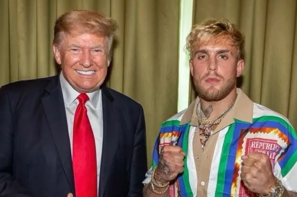 Jake Paul comentó: "Tiene buena pose, mirada baja y no muestra el mentón".