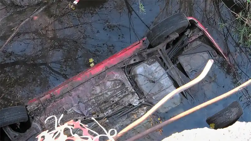 Revelaron la identidad del hombre que murió al caer desde un puente