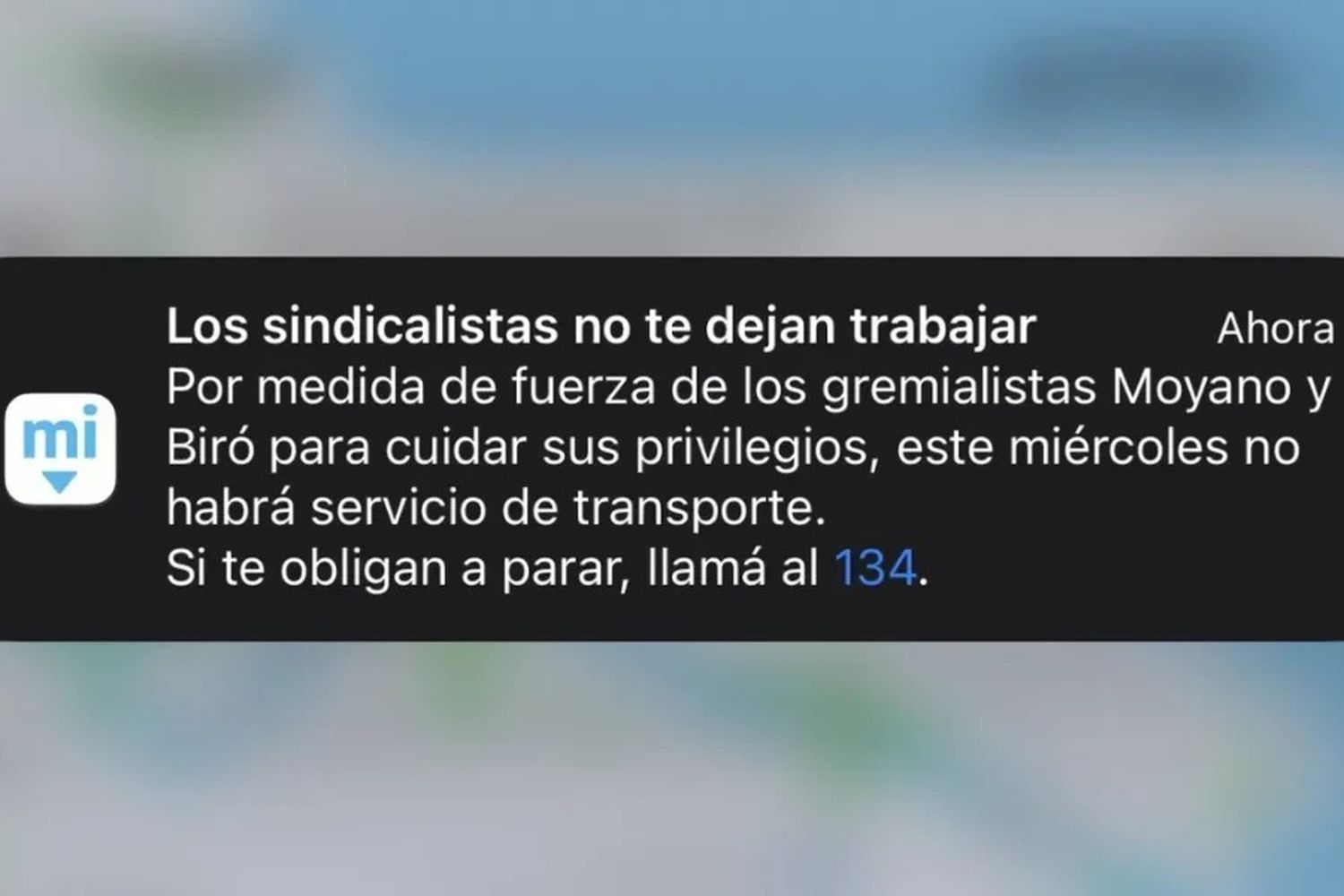 La senadora Di Tullio denunció a Bullrich y Milei por los mensajes sobre el paro en la app Mi Argentina