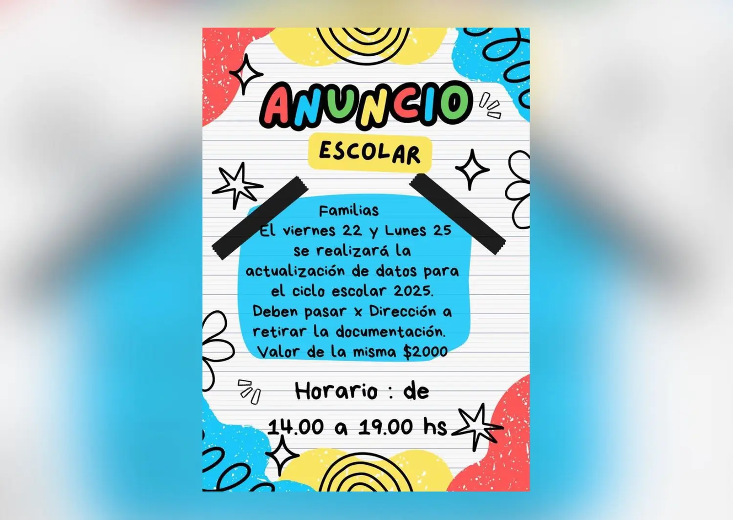 "¿Por qué cobran en la escuela Comercial?"
