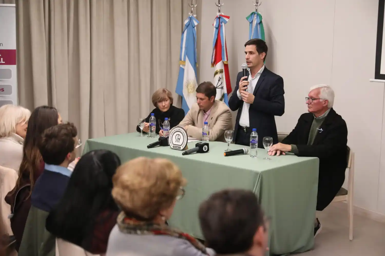 Leo Viotti en la presentación de la edición 118 de la Expo Rural