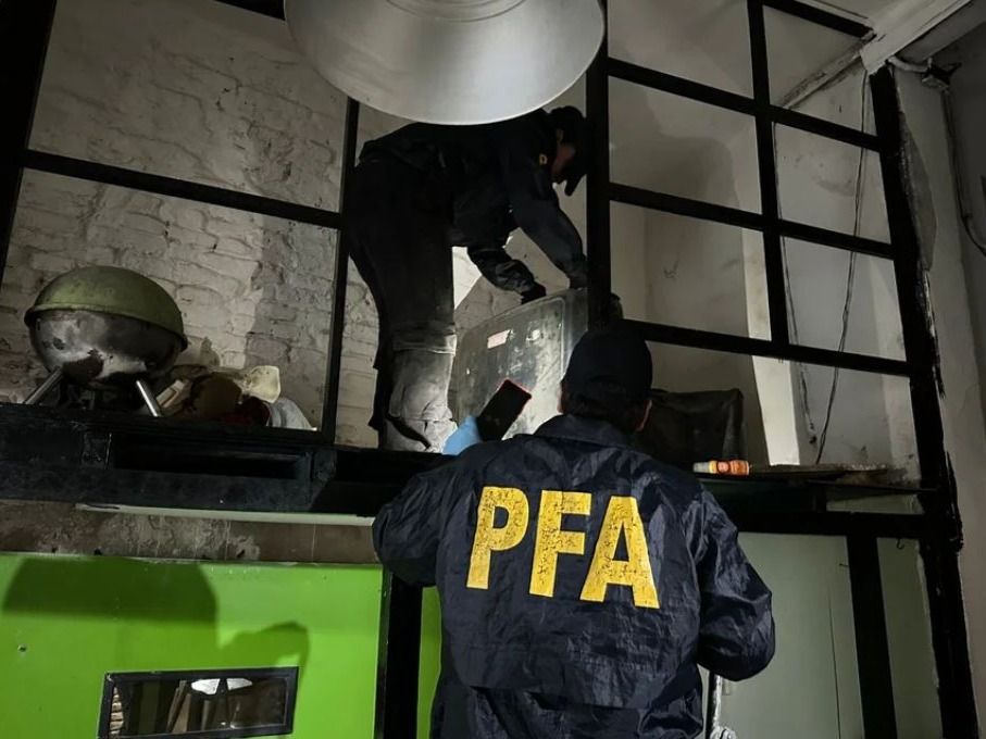 Casa del acusado (Foto: gentileza PFA.)