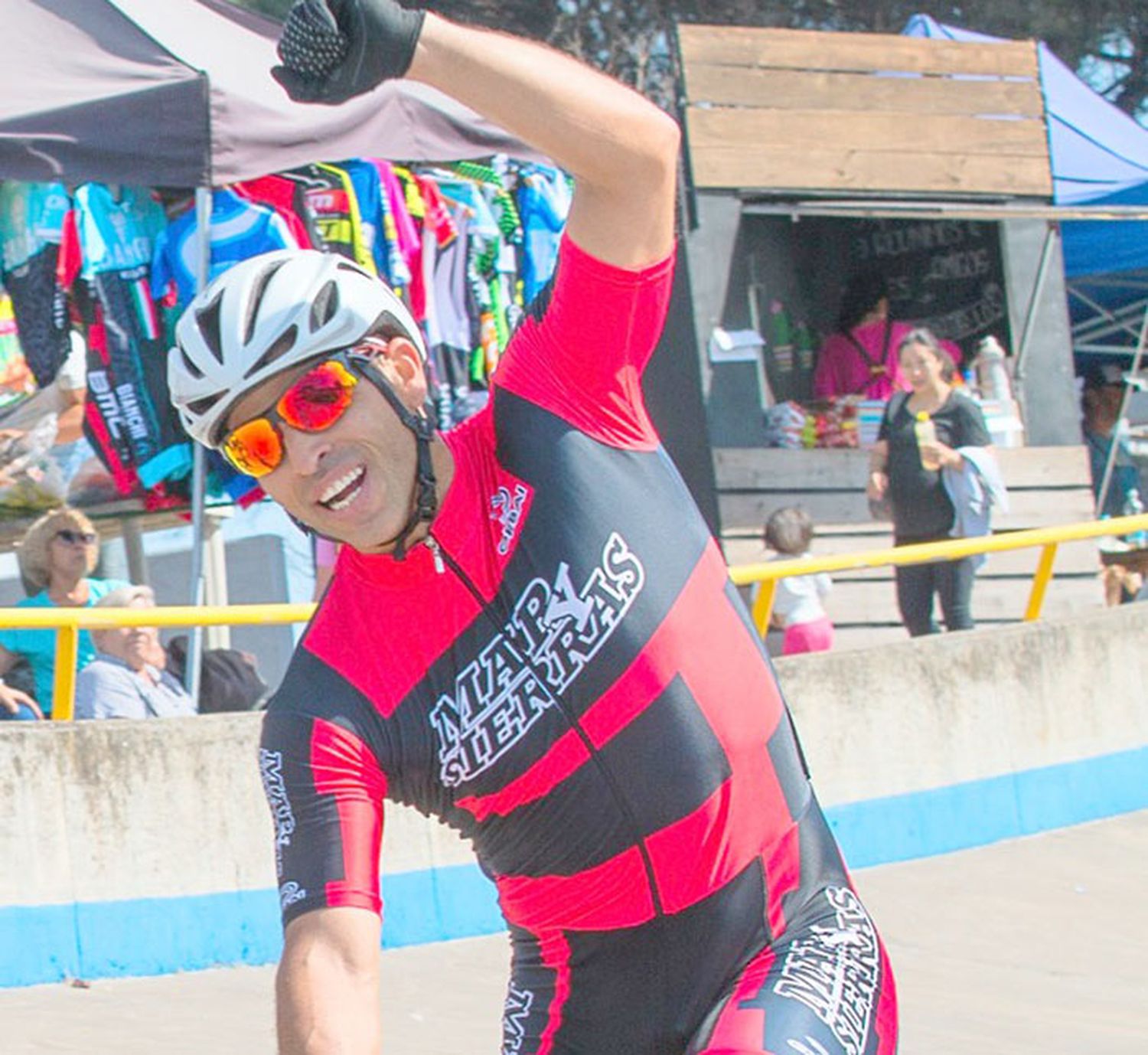 Sergio Ramos, campeón en el Argentino master de ciclismo
