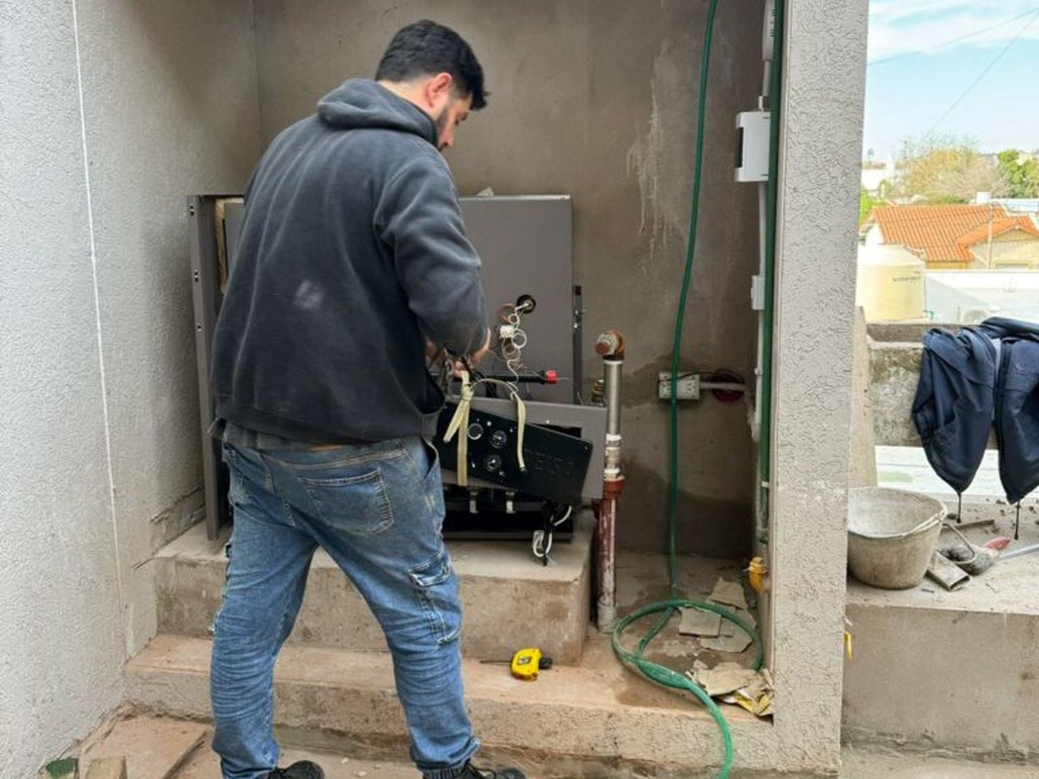 Avanza la etapa final de la obra en el Hospital Municipal