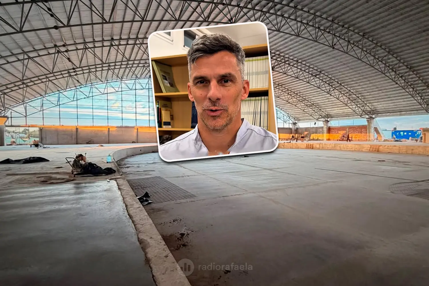 Lucas Condal: “Esta semana comienza el montaje de la pista del velódromo para Odesur 2026 en Rafaela”
