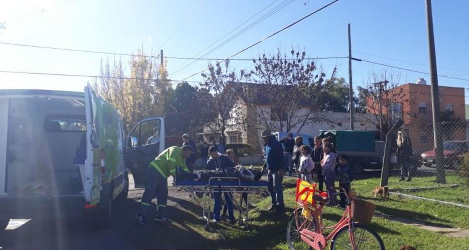 Dos accidentes en moto con heridos trasladados al Hospital