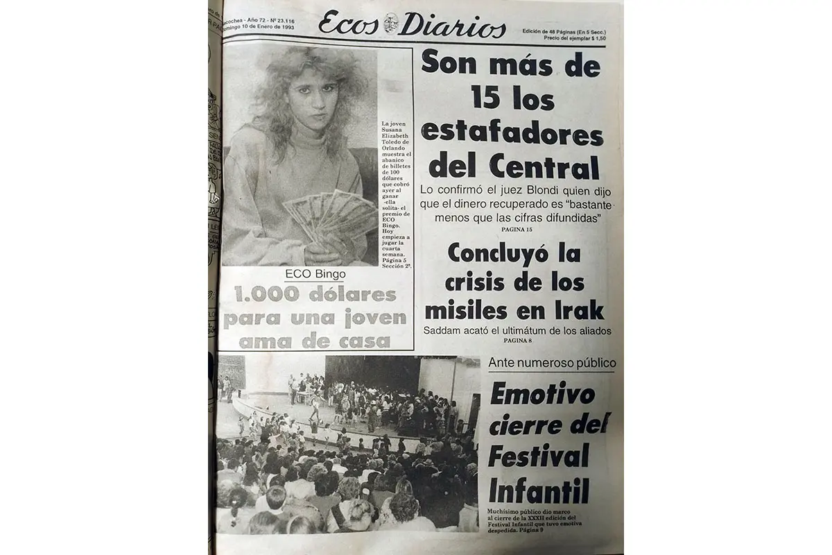 Domingo 10 de enero de 1993