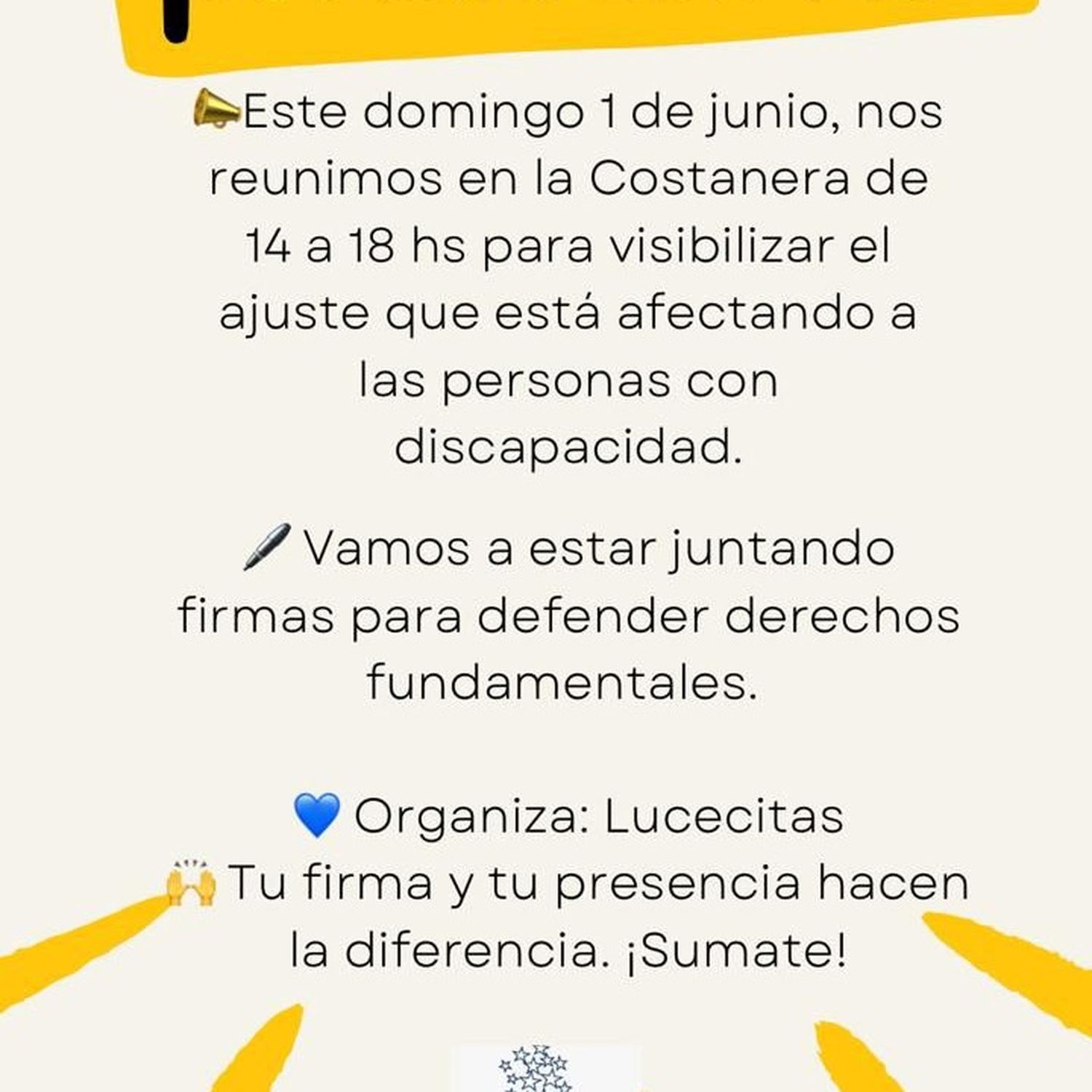 lucecitas flyer