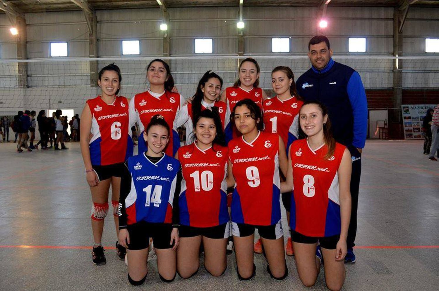 Se disputó una nueva fecha del certamen de la Asociación de Vóley del Interior de Entre Ríos