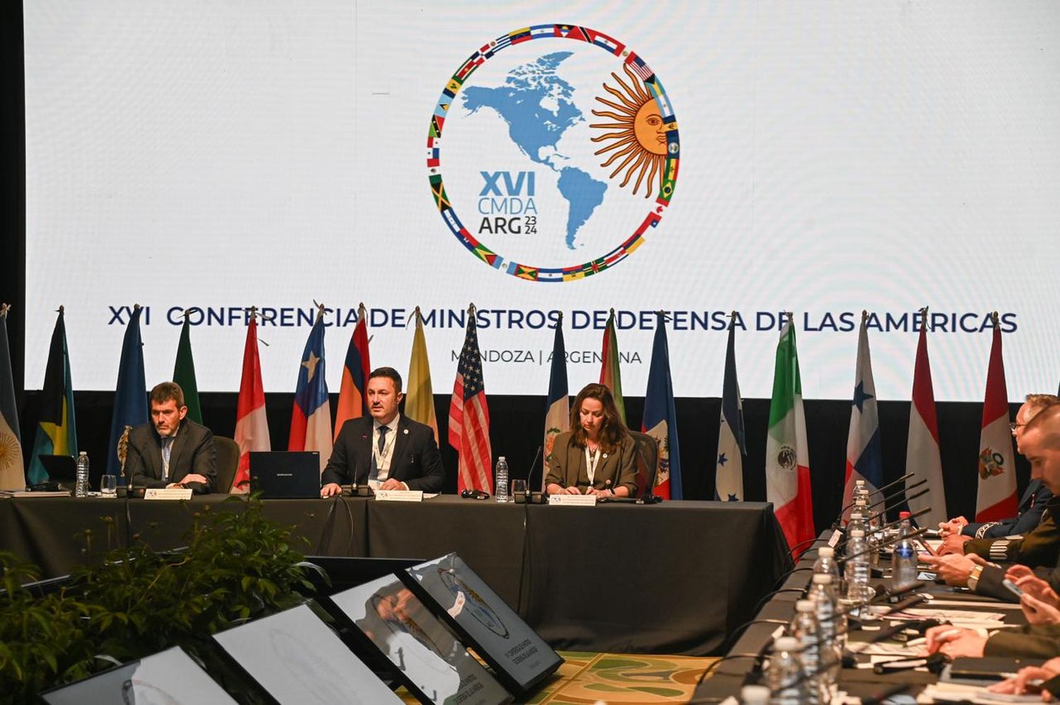 Guaymallén, Mendoza, reúne a los ministros de Defensa de 34 países