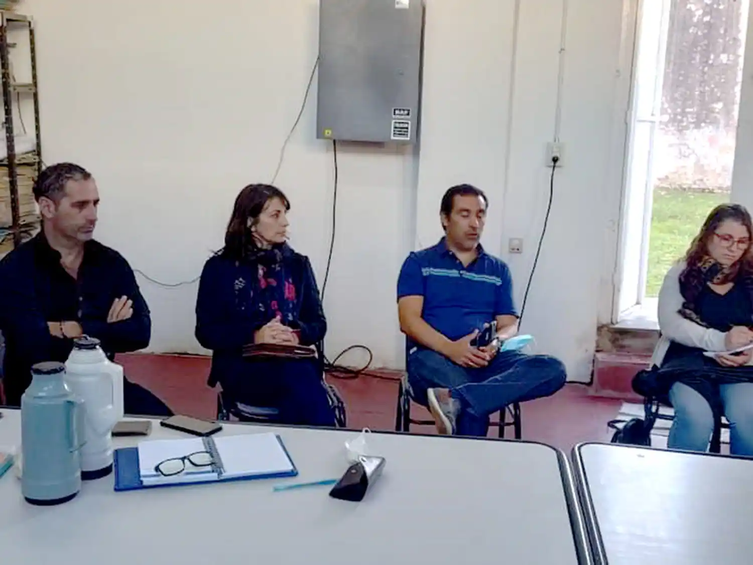 SEPACC y Departamental de Escuelas mantuvieron una reunión