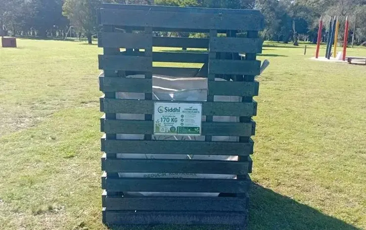 Punto Limpio instalado en el Vivero Parque Municipal