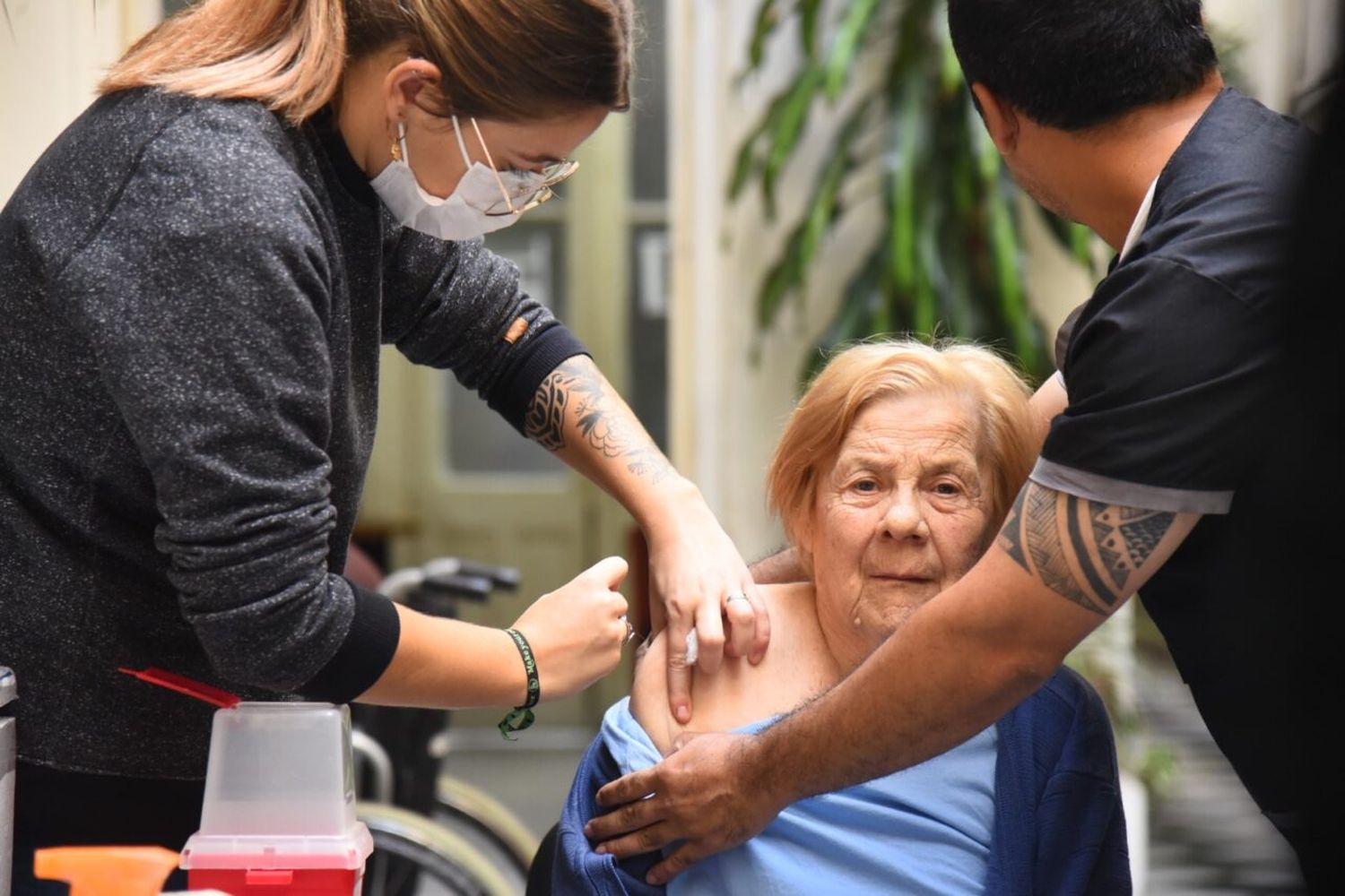 Comenzó la vacunación antigripal en geriátricos de la provincia