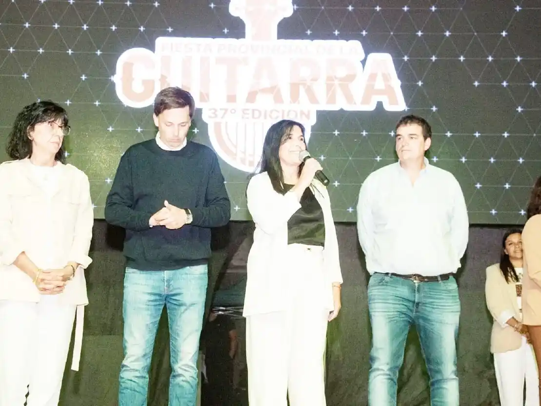 Comenzó en Nogoyá la 37ª edición de la Fiesta Provincial de la Guitarra