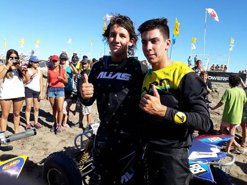 Necochenses destacados en el Enduro de Claromecó