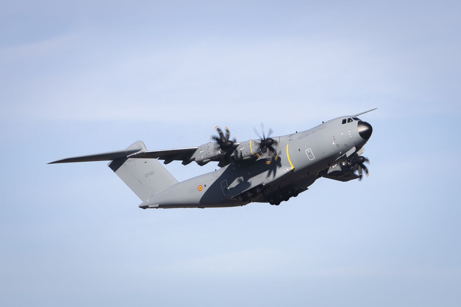 La Fuerza Aérea Belga recibe su primer Airbus A400M