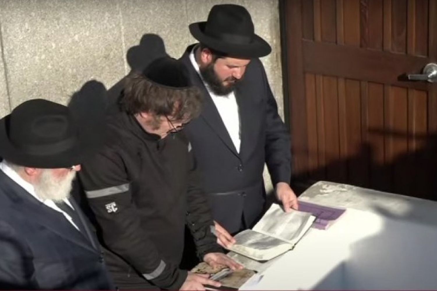 Milei en Estados Unidos: visitó la tumba del “rebe de Lubavitch” en Nueva York