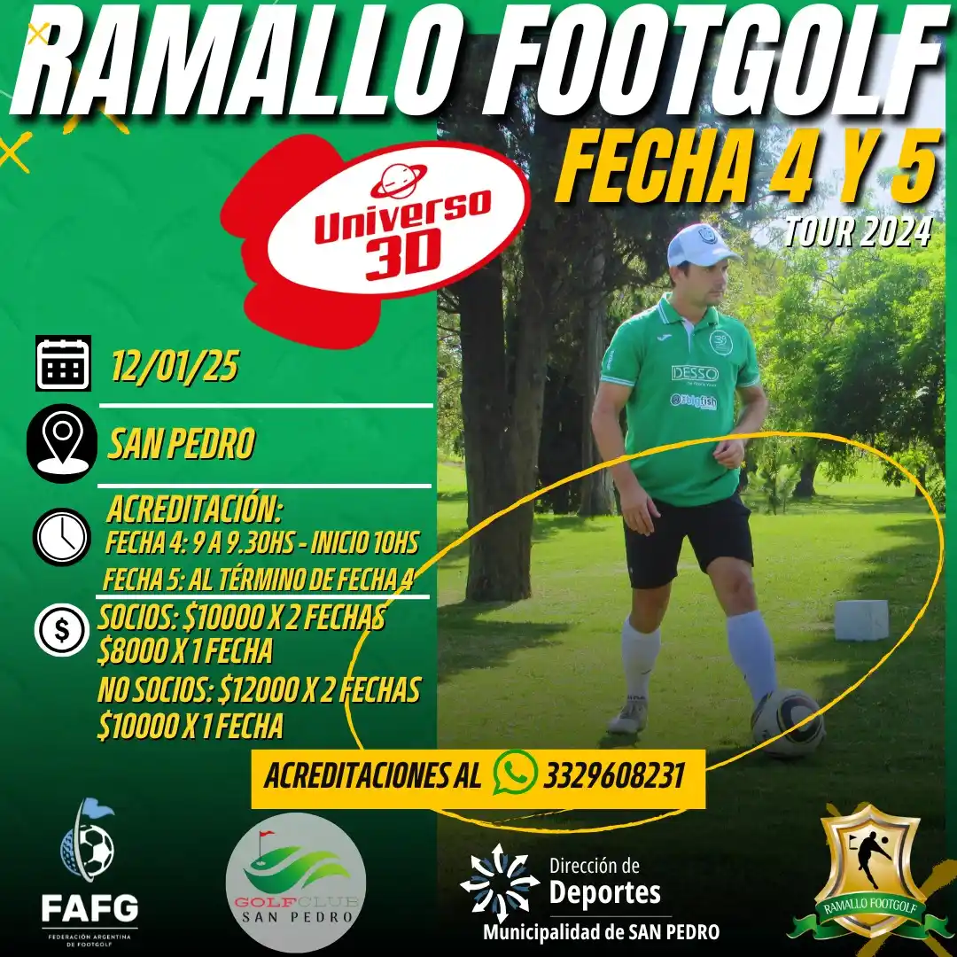 footgolf tour de ramallo
