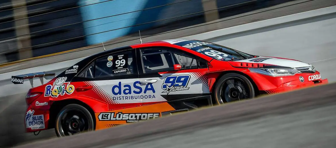 Valiosa jornada para Matias Capurro al largar en primera fila en TC2000 Series