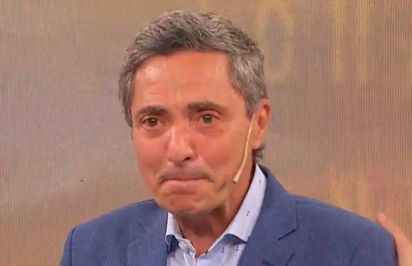 Edgardo Alfano quebró en lágrimas al hablar de su hijo que se fue del país: «Es muy difícil”