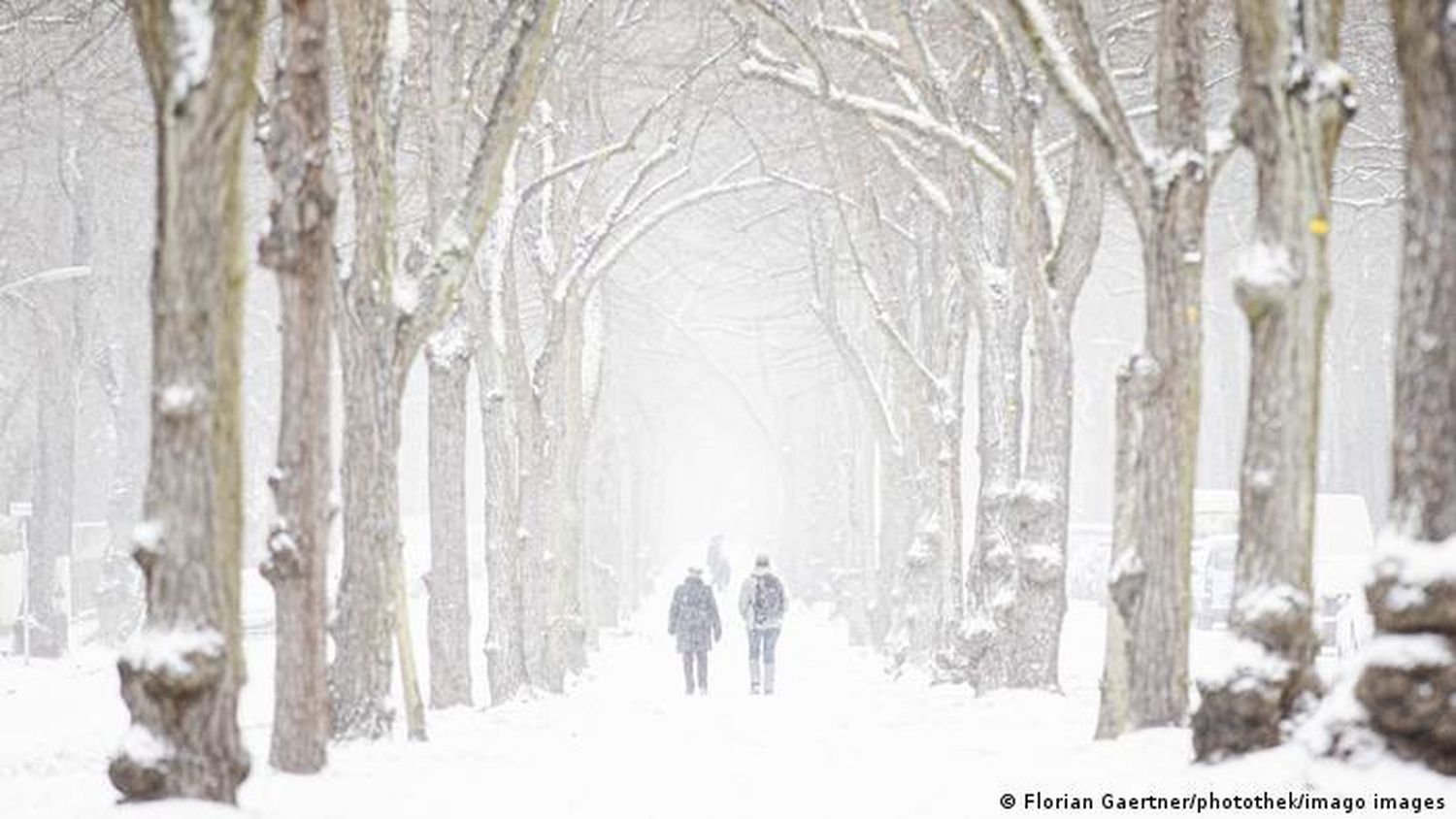 Alemania está paralizada por las fuertes nevadas