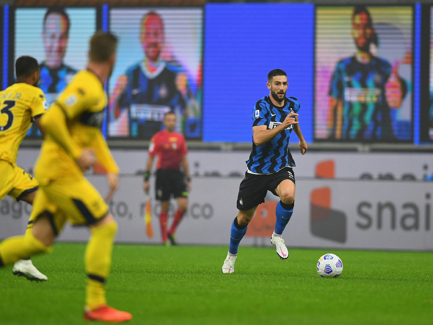 Inter rescató un punto sobre la hora