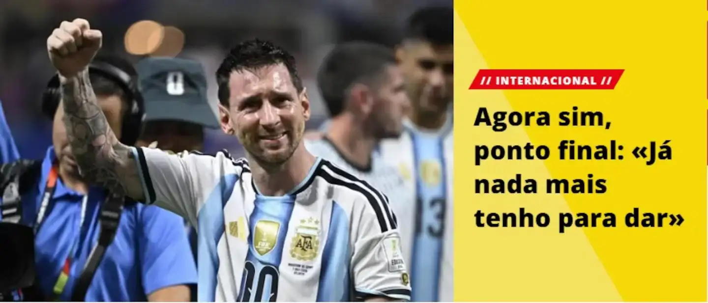 El retiro de Messi recorrió el mundo: así reaccionaron los principales diarios deportivos - 1
