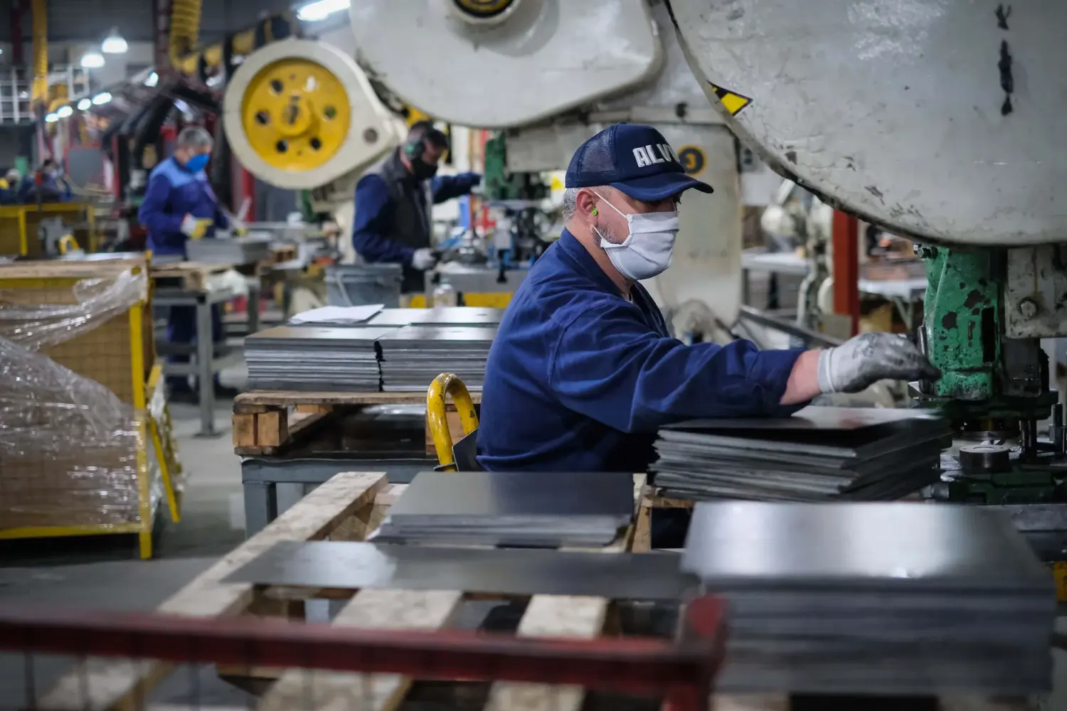 Crisis en la industria metalúrgica: seis de cada diez máquinas están paradas