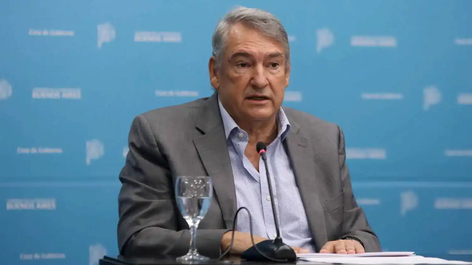 Jorge D'Onofrio, ministro de Transporte bonaerense.