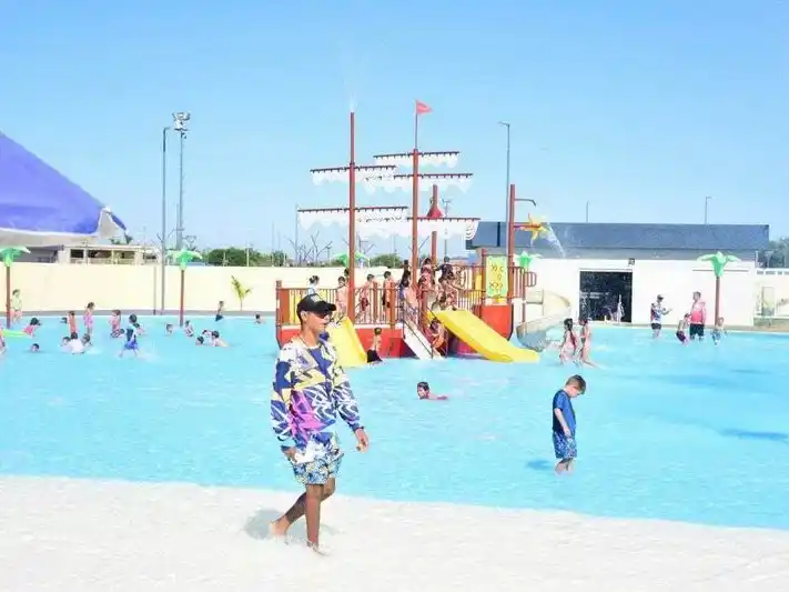 Verano 2026: preparan al Parque Acuático 
realizando obras de refacción en las instalaciones