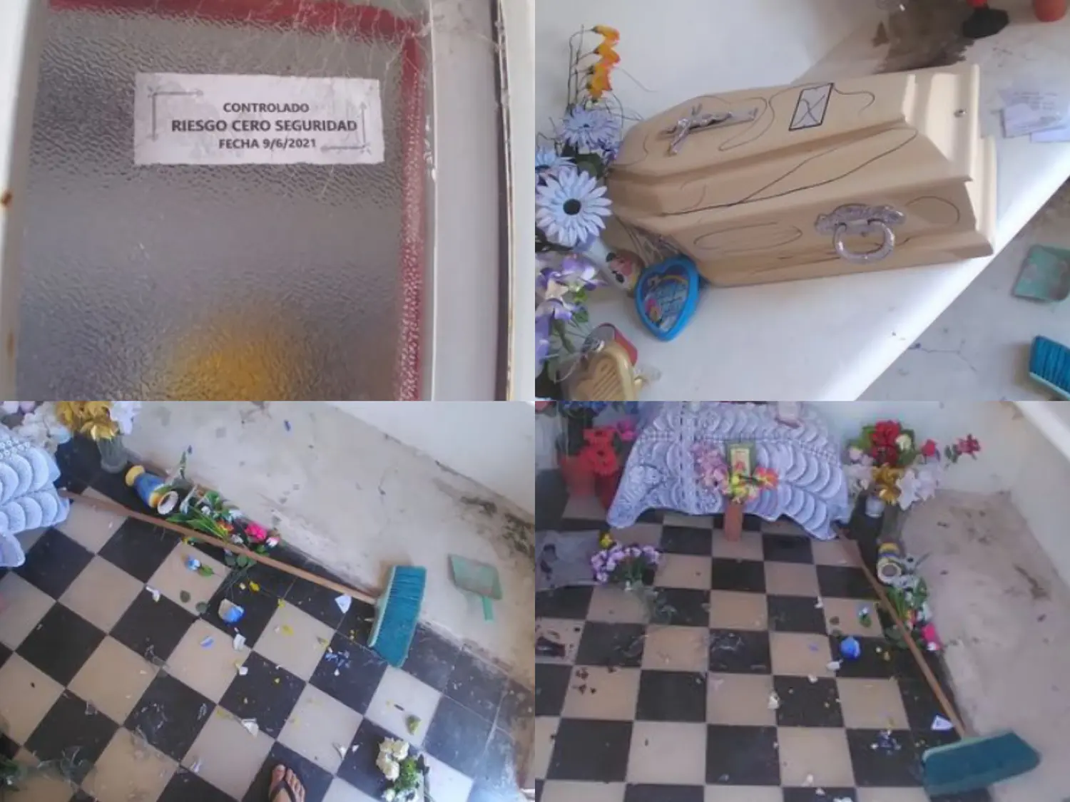 Cementerio: reclamos por vandalismo