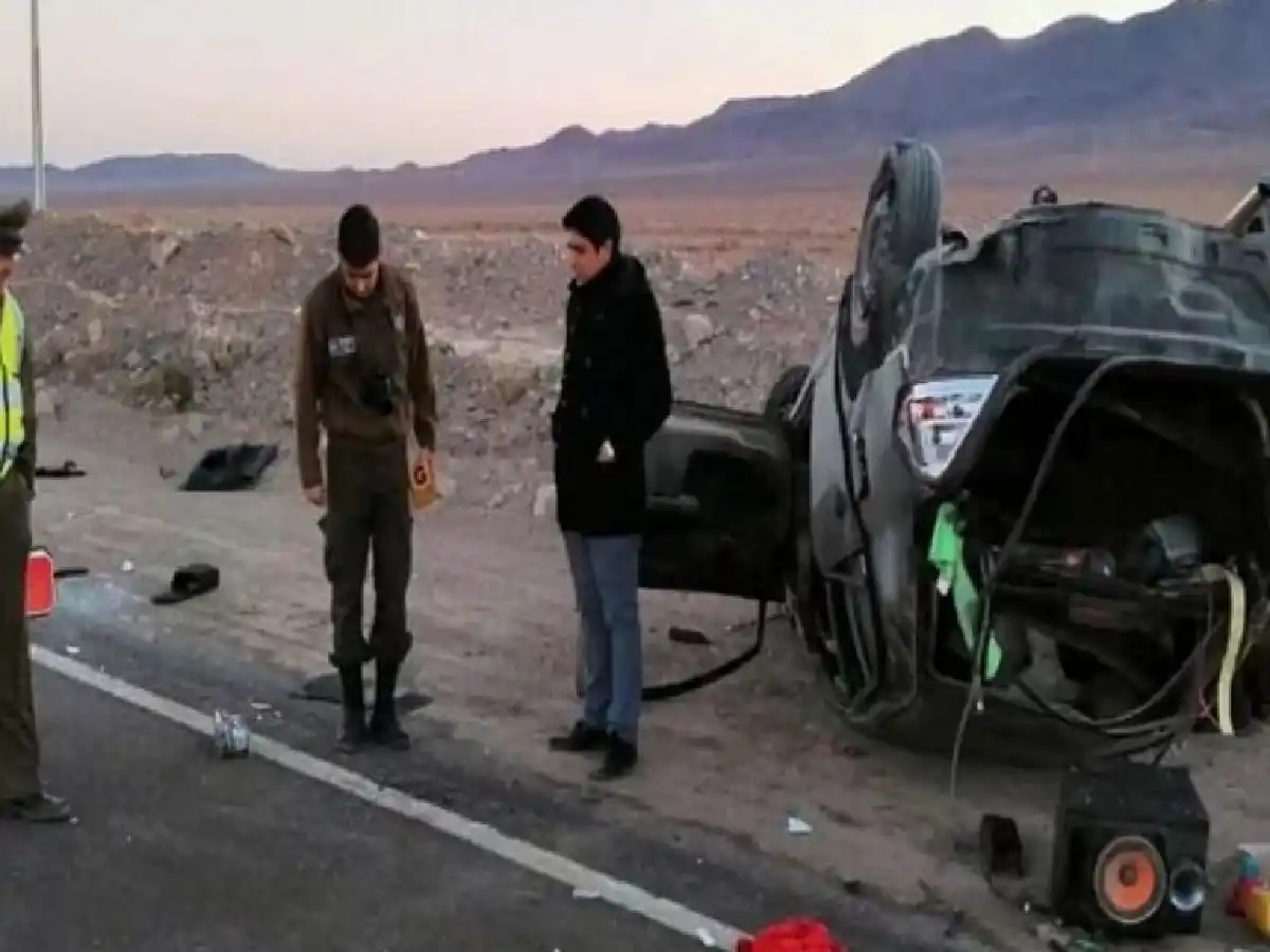 Jóvenes de San Jorge se accidentaron en Chile