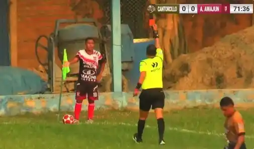 Increíble momento en Perú.