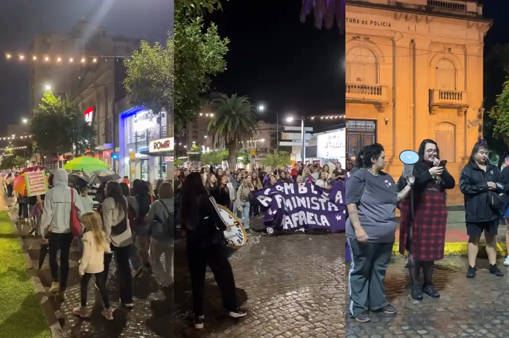 Rafaela marchó por el 8M: hubo movilización, feria y distintas expresiones culturales