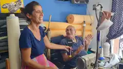 Rubén Bañuelo, 60 años en el oficio de tapicero