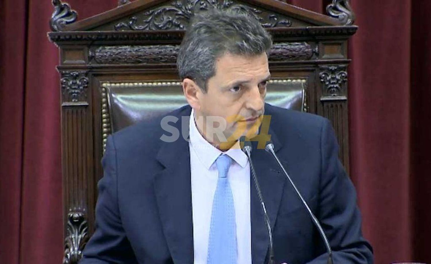 Sergio Massa le tuvo que pedir a Frigerio que se retirara del recinto