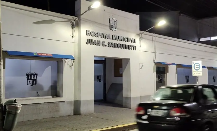 La víctima fue asistida en el Sanguinetti.