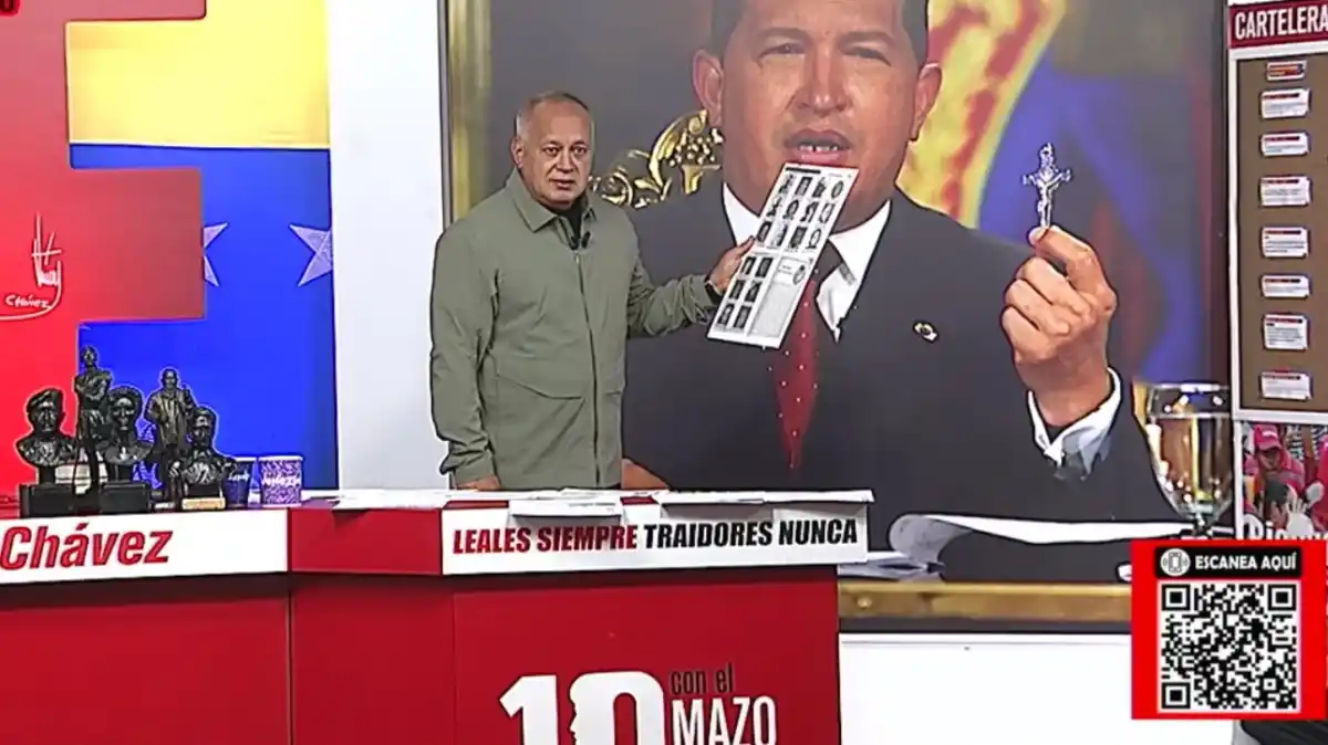 Diosdado le dio hasta con el tobo: el «candidato del imperialismo» es un mamarracho, un títere, una marioneta