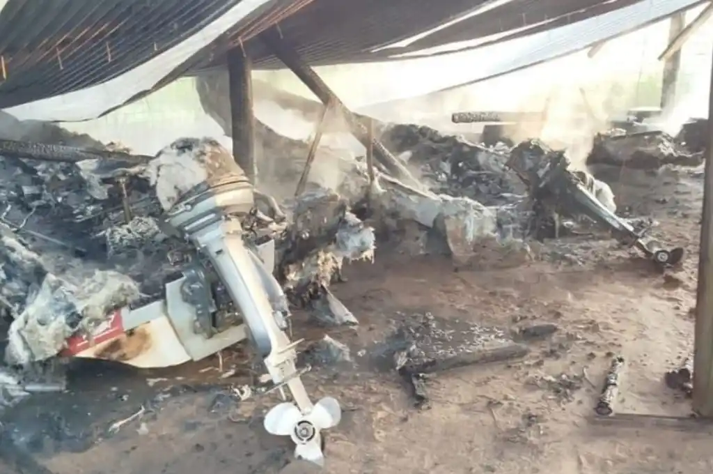 Es el segundo incidente con fuego ocurrido en pocos días en la zona. Foto: Gentileza