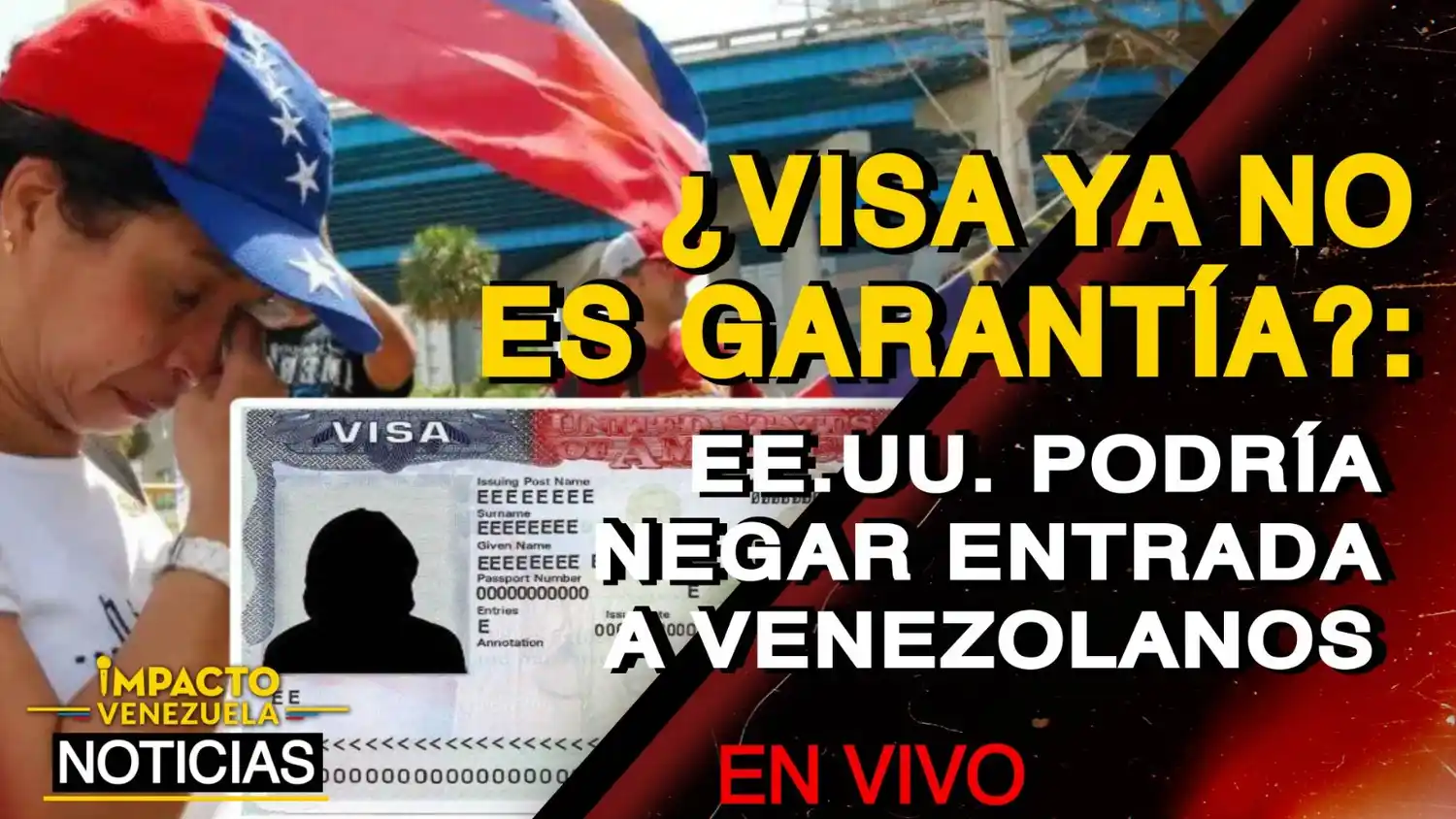 ¿VISA YA NO ES GARANTÍA?: EE.UU. podría negar a entrada  los venezolanos – VIDEO