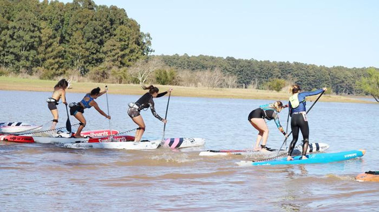 Se realizó en el Lago la 5ª fecha del Nacional de Stand Up Paddle