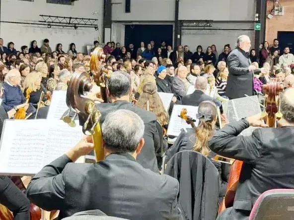 La Sinfónica de Entre Ríos convocó a unas 400 personas en un concierto dedicado a grandes maestros franceses
