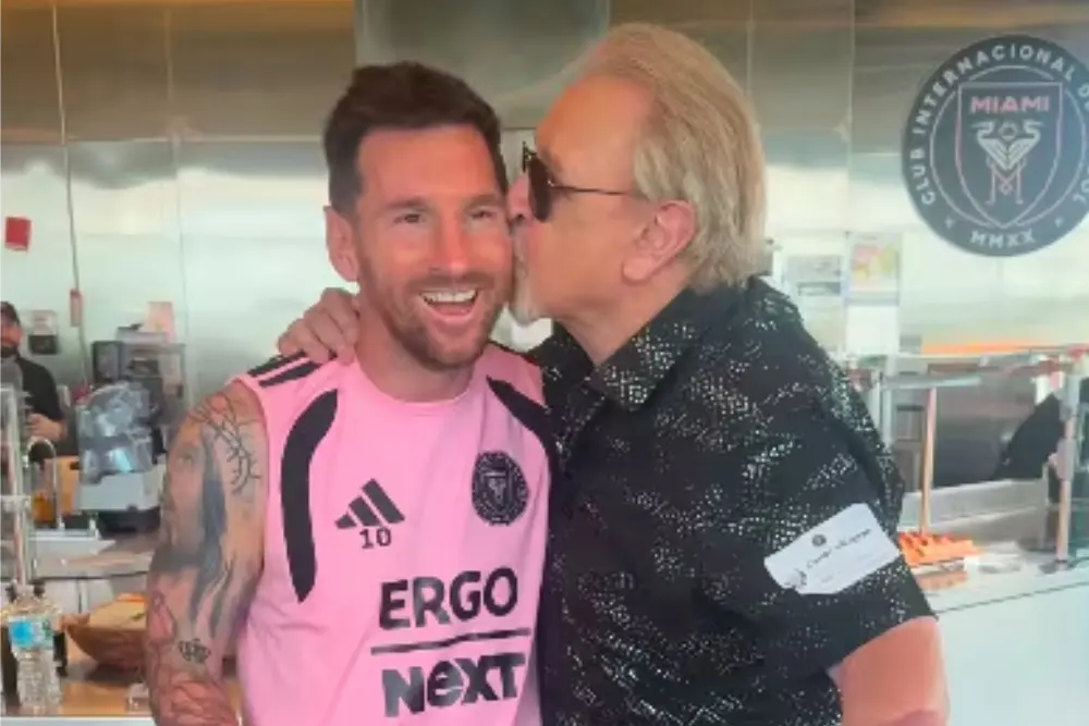 El emotivo encuentro de Lionel Messi con Carlos "Quico" Villagrán
