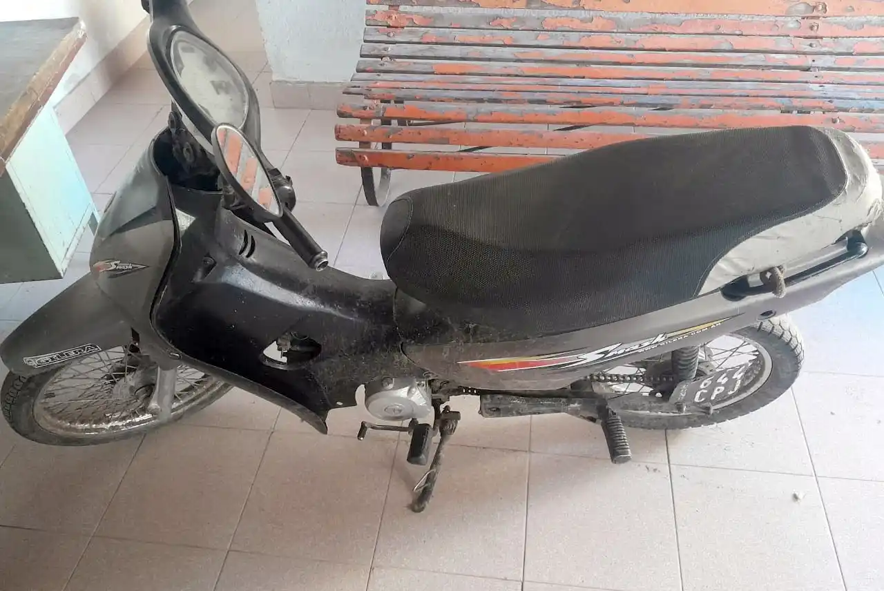 El rodado en el que habrían huido del lugar los implicados en el crimen de Dufau