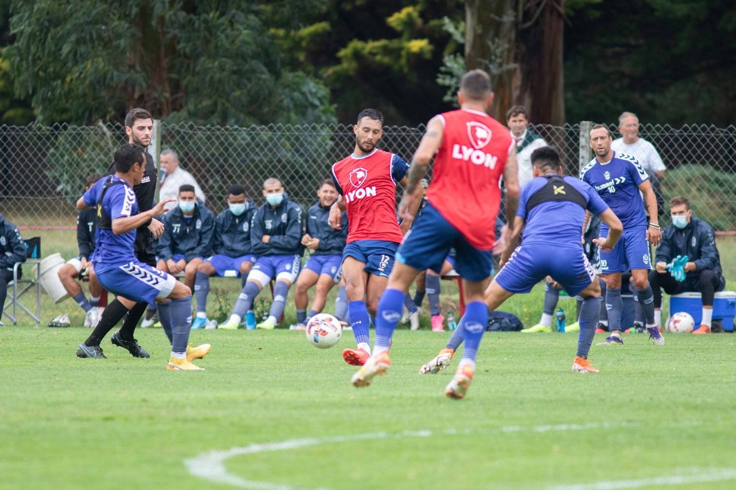 Alvarado jugó un nuevo amistoso ante Gimnasia