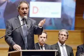 Scioli participó del "Acuerdo nacional para el desarrollo" en San Juan