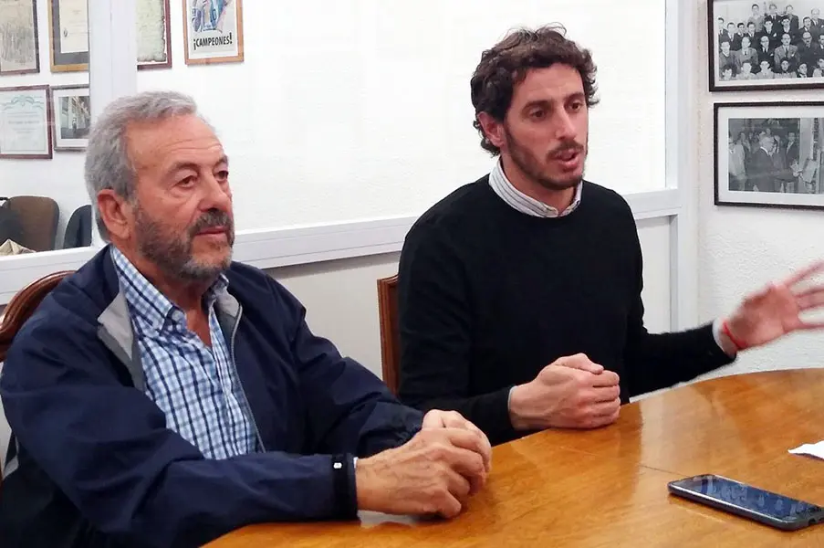 En Ecos Diarios. Daniel Molina y Damián Unibaso