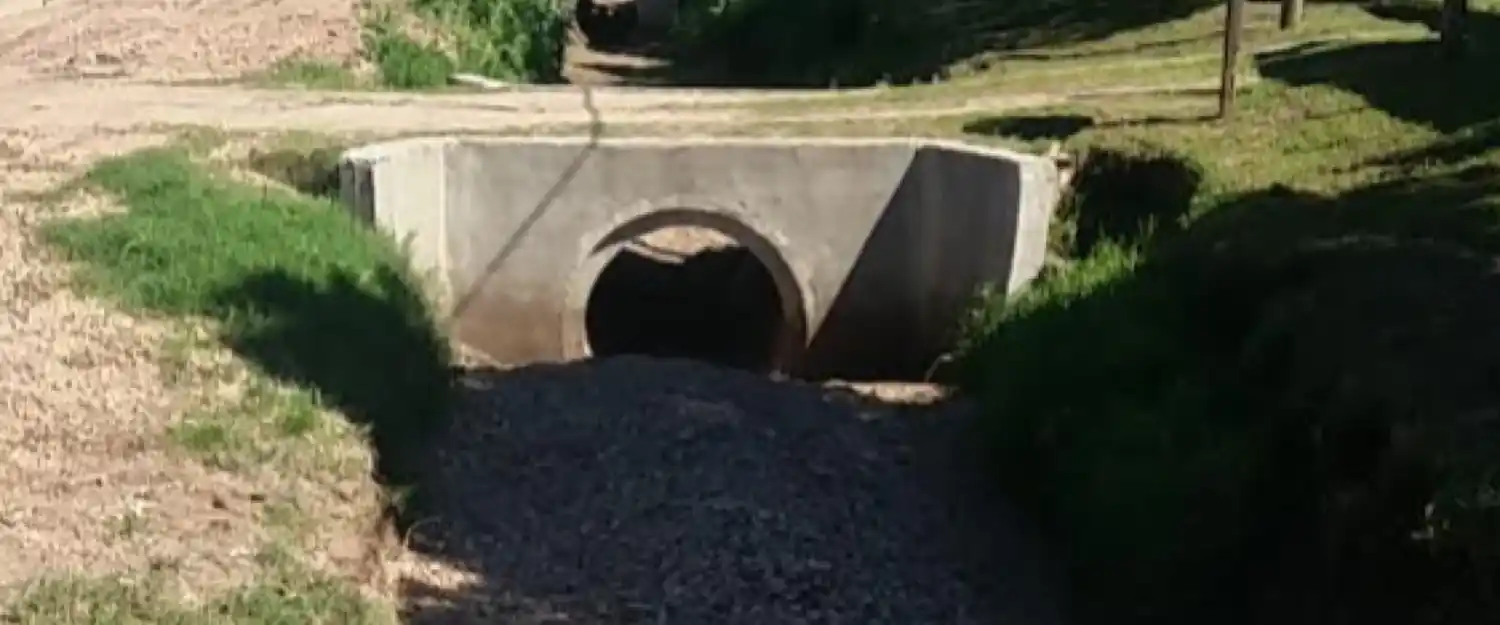 Comenzó a ejecutarse obra de  desagües pluviales en Galarza