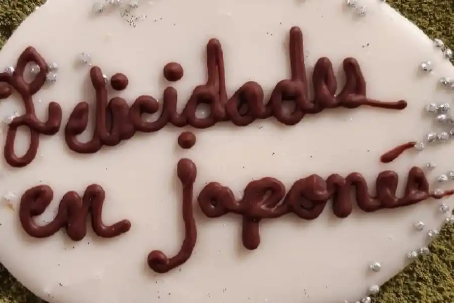 Puede fallar: insólita confusión por una torta con una palabra en japonés